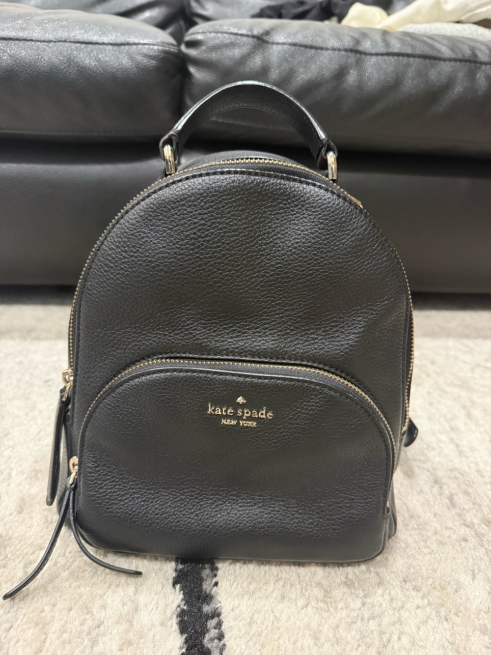 Kate Spade Jackson Medium Pebbled Leather Backpack